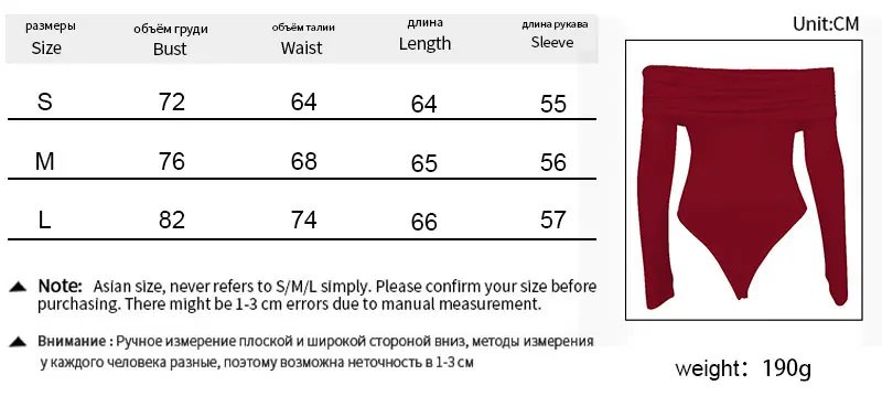 Off Shoulder Long Sleeve Bodysuit Elegant Slim Fit Off Shoulder Long Sleeve Bodysuit Elegant Slim Fit