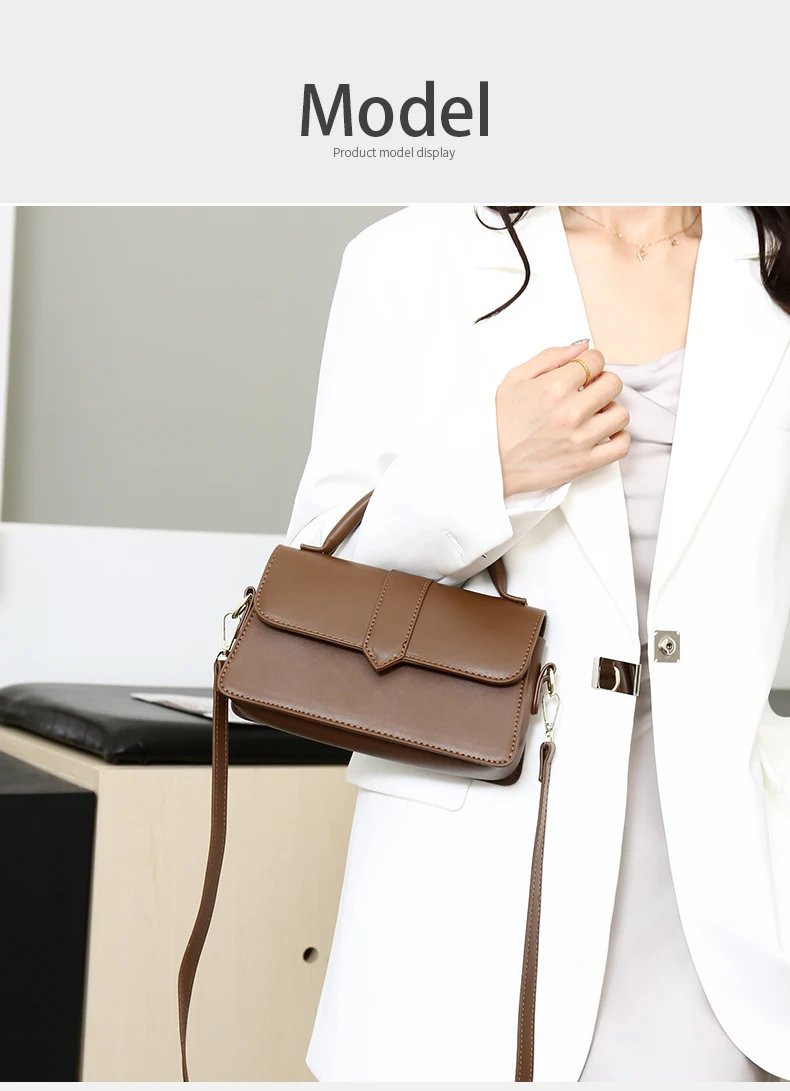 PU Leather Shoulder Bag Women Vintage Crossbody Satchel PU Leather Shoulder Bag Women Vintage Crossbody Satchel
