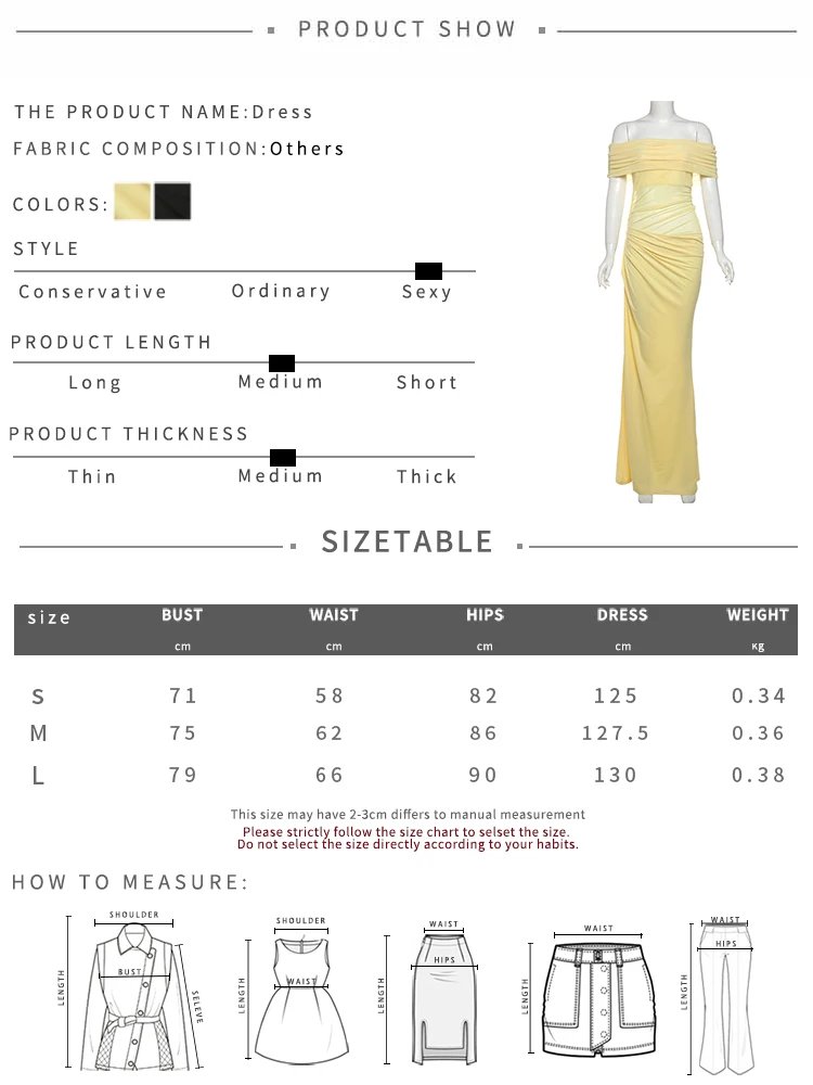 Elegant Off Shoulder Long Bodycon Dress for Women Elegant Off Shoulder Long Bodycon Dress for Women