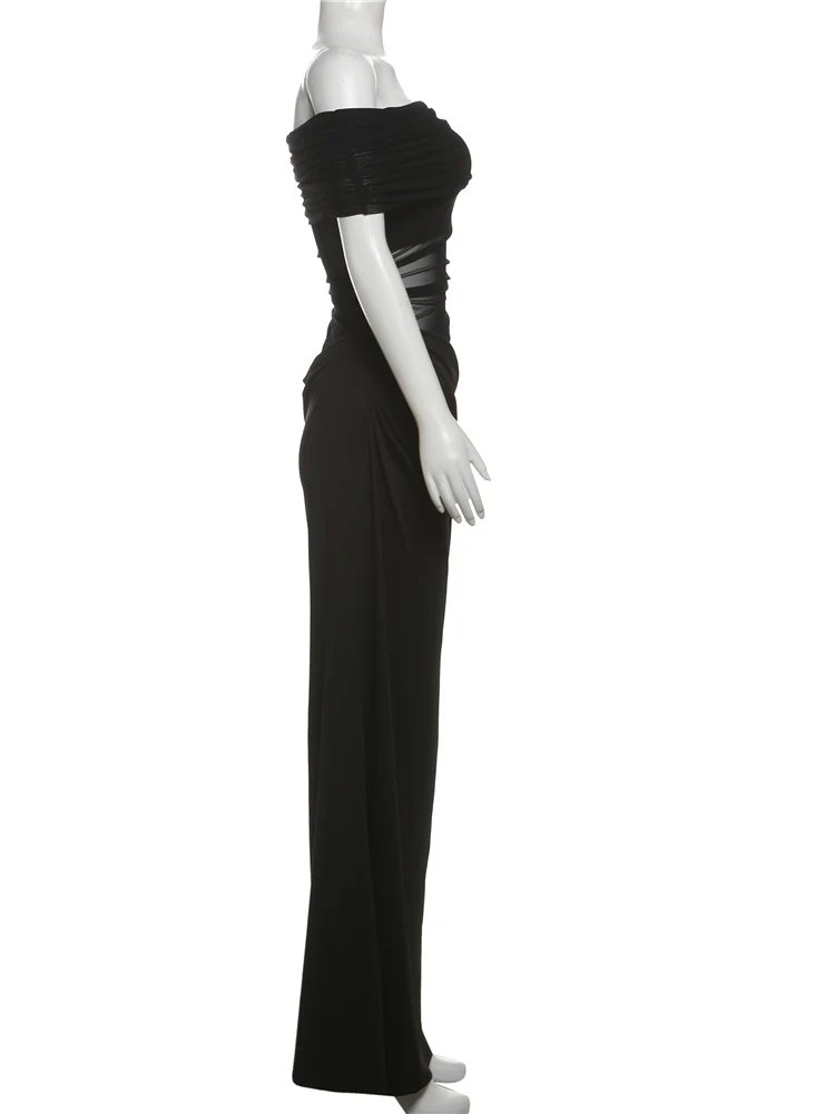 Elegant Off Shoulder Long Bodycon Dress for Women Elegant Off Shoulder Long Bodycon Dress for Women