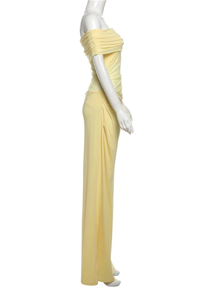 Elegant Off Shoulder Long Bodycon Dress for Women Elegant Off Shoulder Long Bodycon Dress for Women