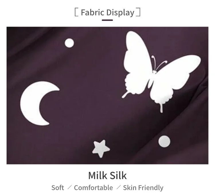 Butterfly Print Nightdress – Women’s Sexy Sleepwear