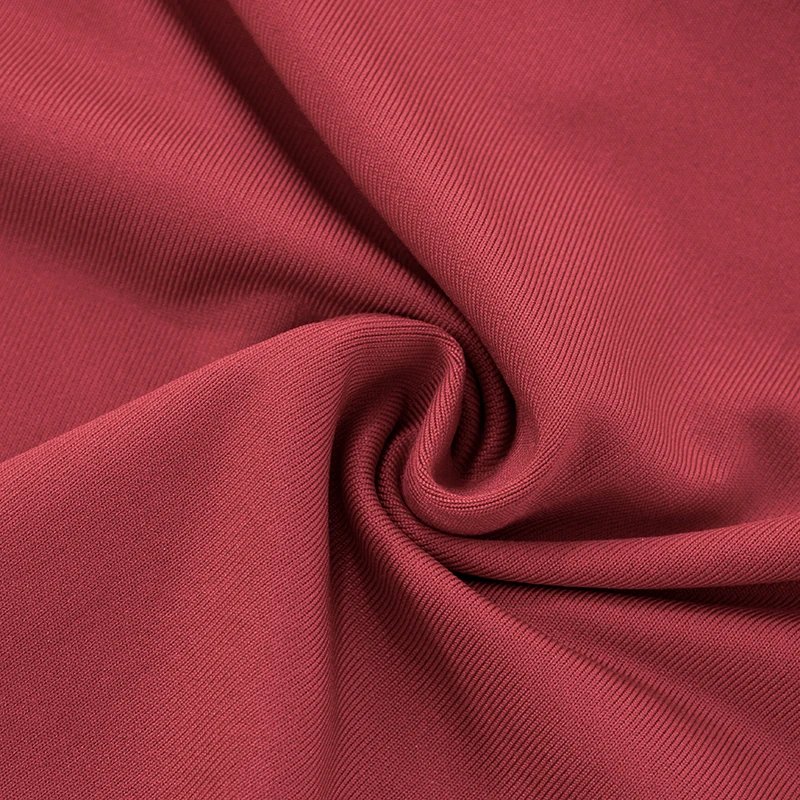 Wine Red Crossover Long Sleeve Crop Top Wine Red Crossover Long Sleeve Crop Top