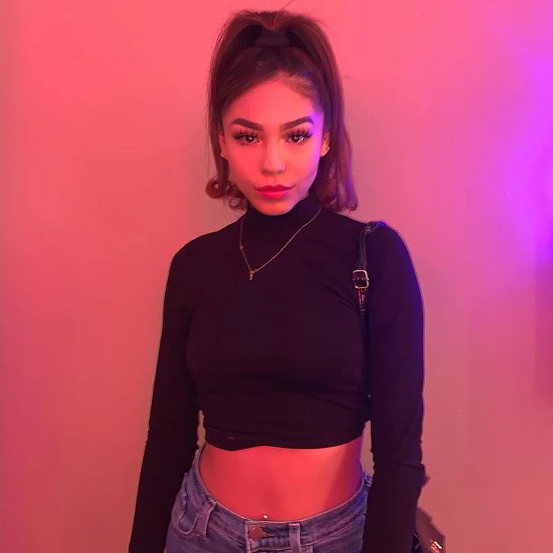 Backless Bandage Hollow‑Out Long Sleeve Top Backless Bandage Hollow‑Out Long Sleeve Top