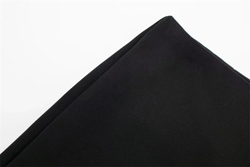 Black Asymmetric High Waist Mini Skirt with Shorts Black Asymmetric High Waist Mini Skirt with Shorts