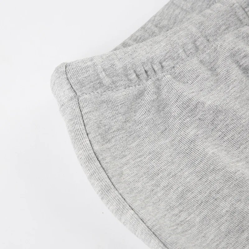 Beige Crop Cardigan and Loose Pants Women 2 Piece Set