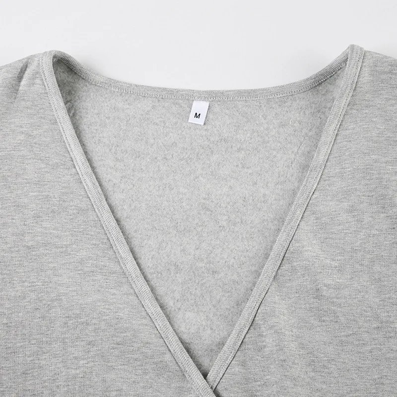 Beige Crop Cardigan and Loose Pants Women 2 Piece Set