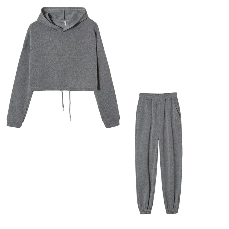 Women Sportswear Two Piece Set Hoodie & Joggers