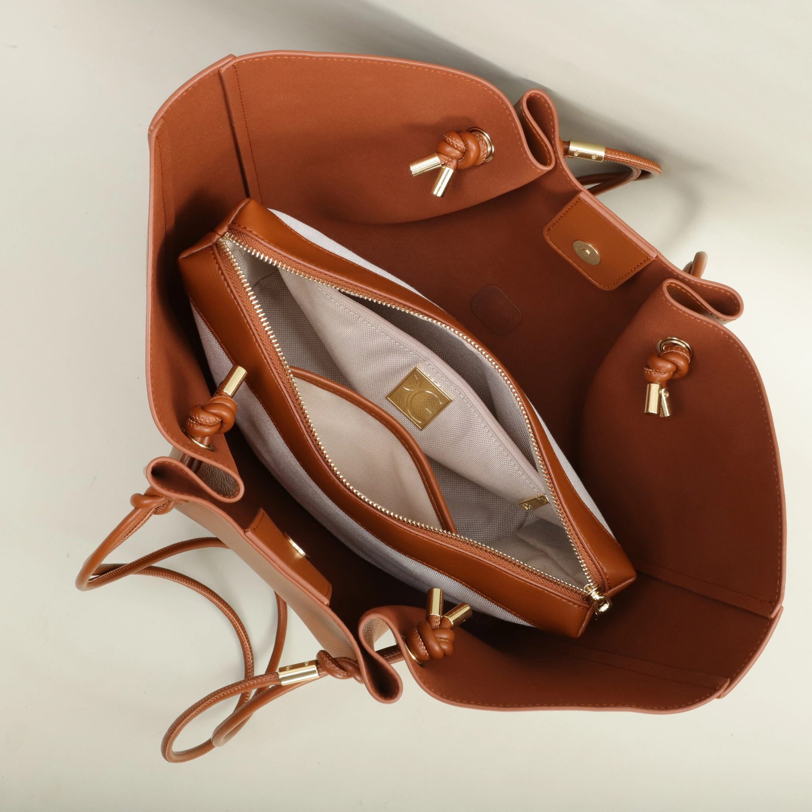 Women’s Eco Leather Tote Bag with Large Capacity