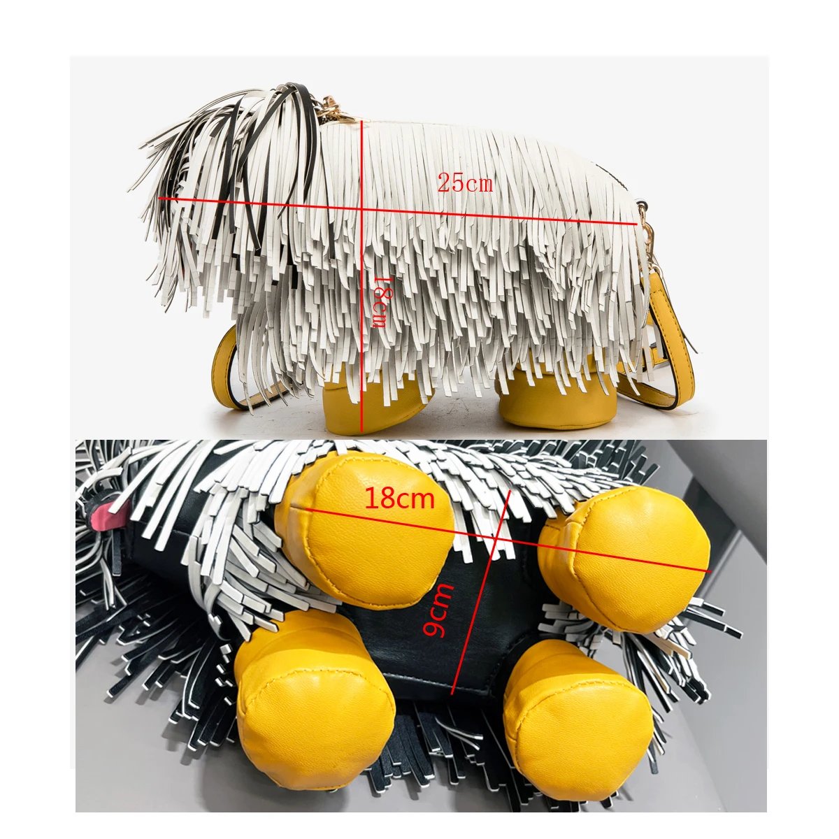 Luxury Dog Shape Designer Bag for Women