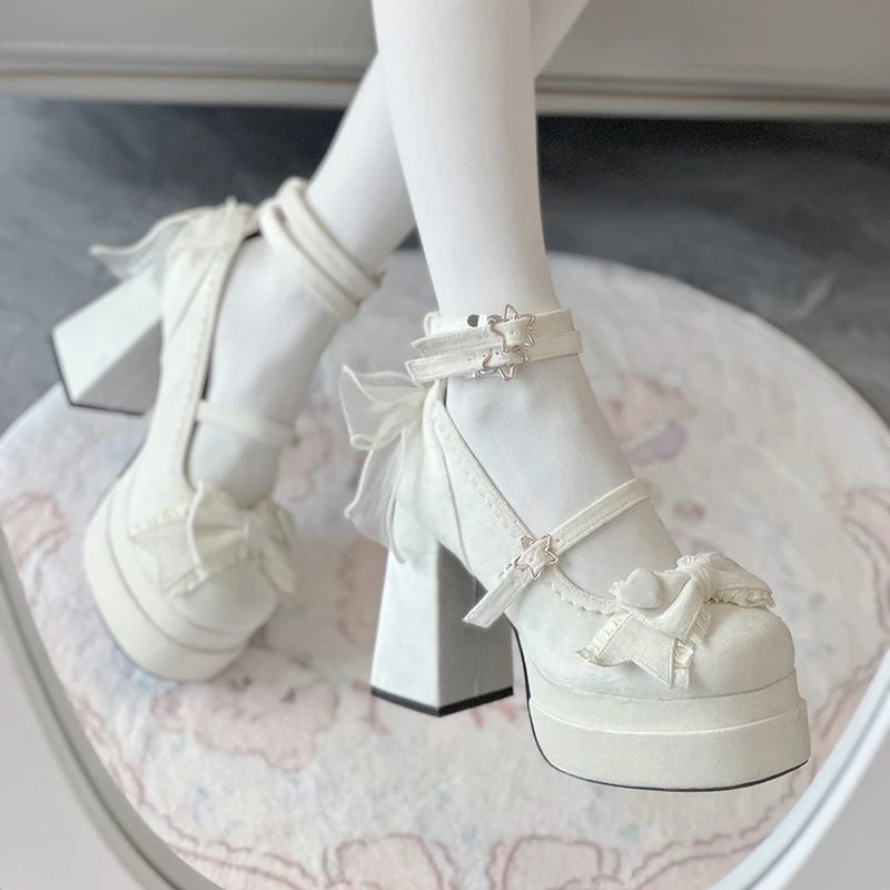 White suede
