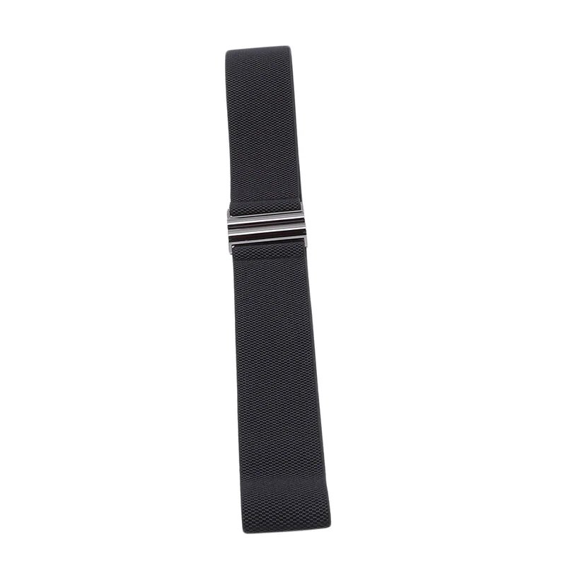 Wide Elastic Belt for Women with Metal Clasp Wide Elastic Belt for Women with Metal Clasp