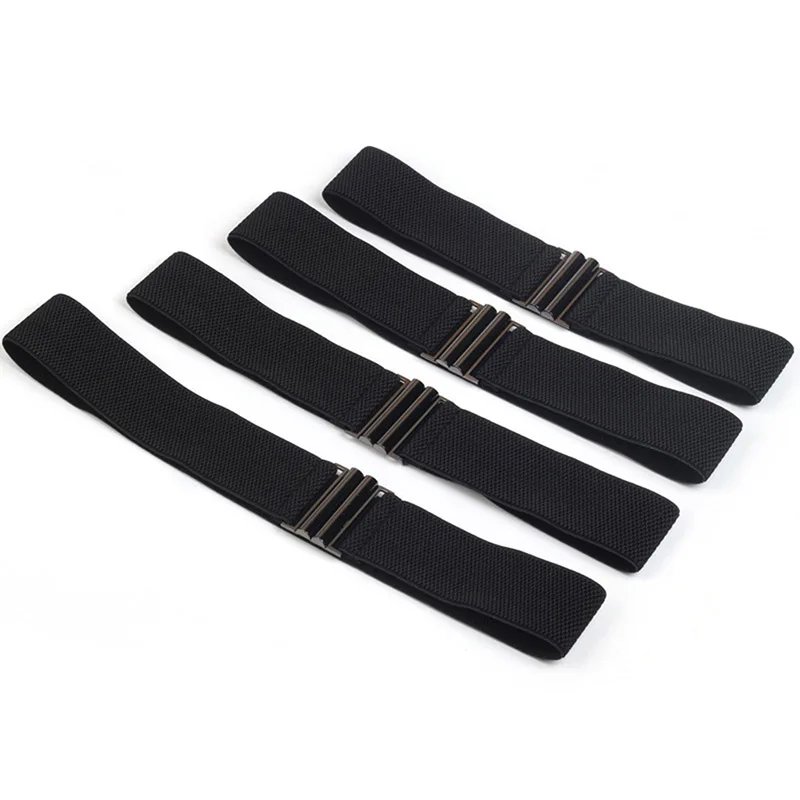 Wide Elastic Belt for Women with Metal Clasp Wide Elastic Belt for Women with Metal Clasp