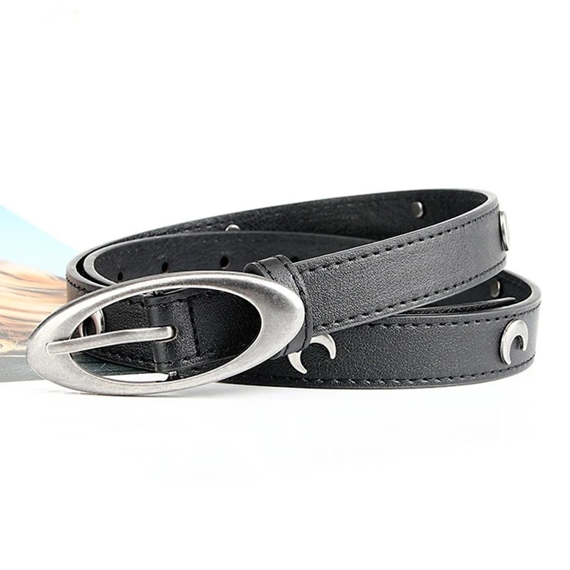 Moon Star Gothic Punk Belt for Women & Men Moon Star Gothic Punk Belt for Women & Men