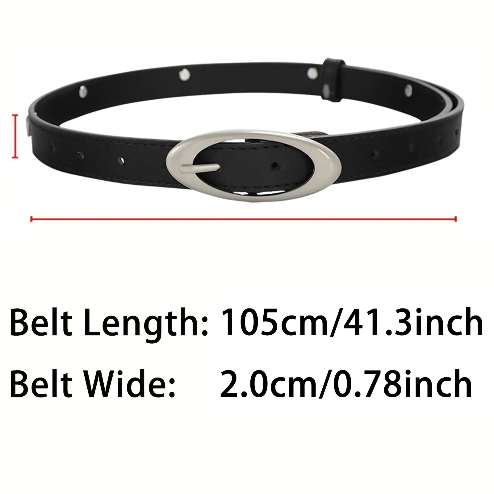 Moon Star Gothic Punk Belt for Women & Men Moon Star Gothic Punk Belt for Women & Men