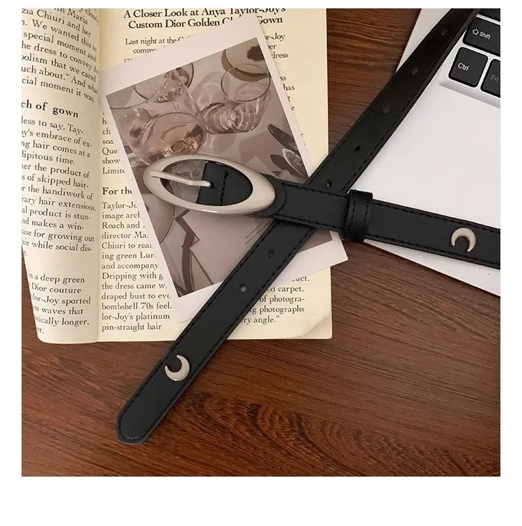 Moon Star Gothic Punk Belt for Women & Men Moon Star Gothic Punk Belt for Women & Men