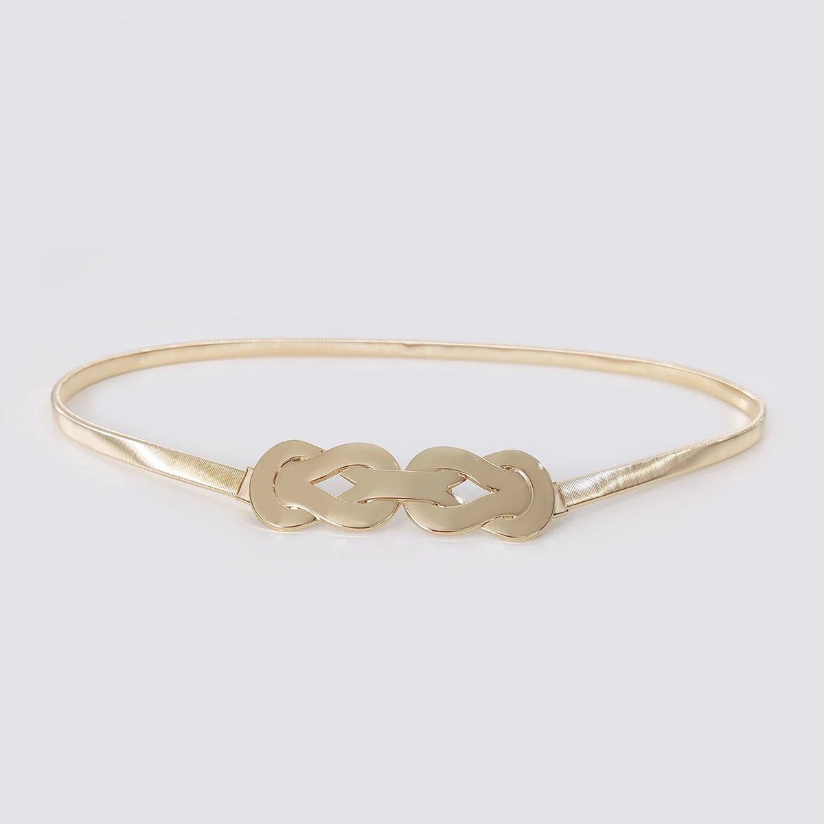 Elastic Metallic Chain Belt for Women Elastic Metallic Chain Belt for Women