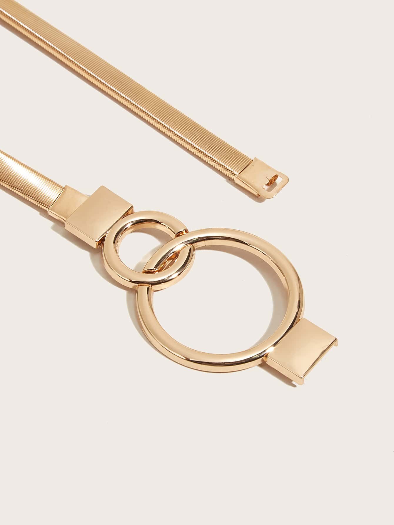 Gold Ring Buckle Belt for Women Gold Ring Buckle Belt for Women