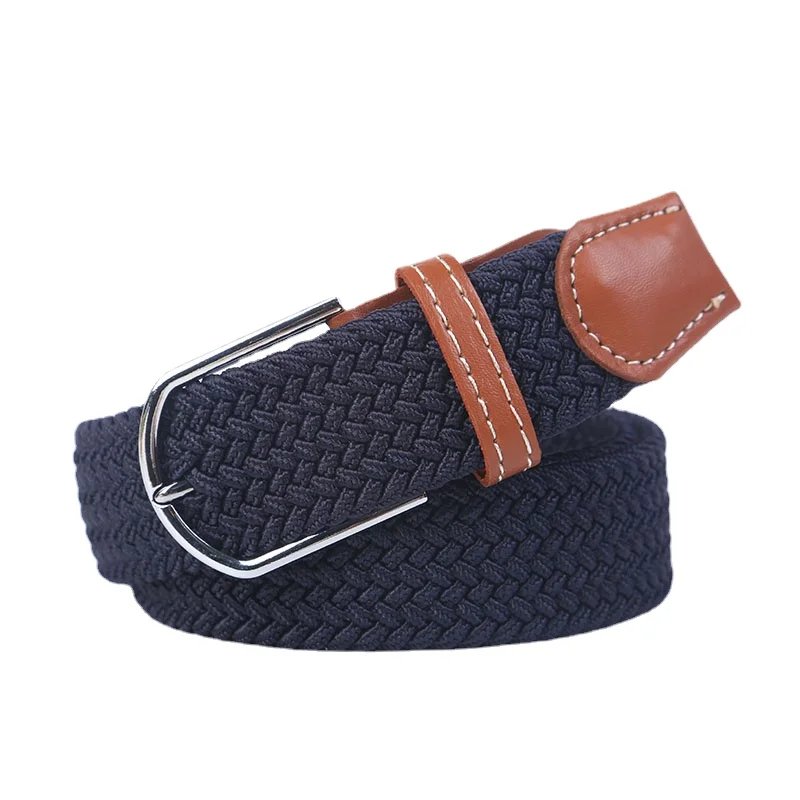 Woven Elastic Braided Stretch Belt for Men & Women