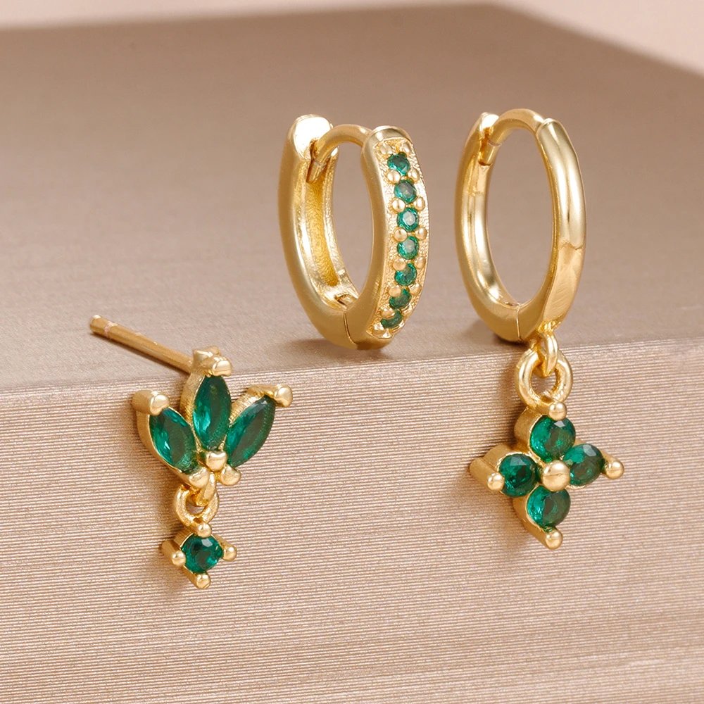 Gold-green-3pcs