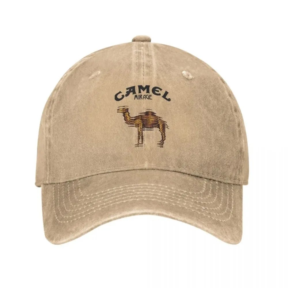 Camel Vintage Baseball Cap for Men