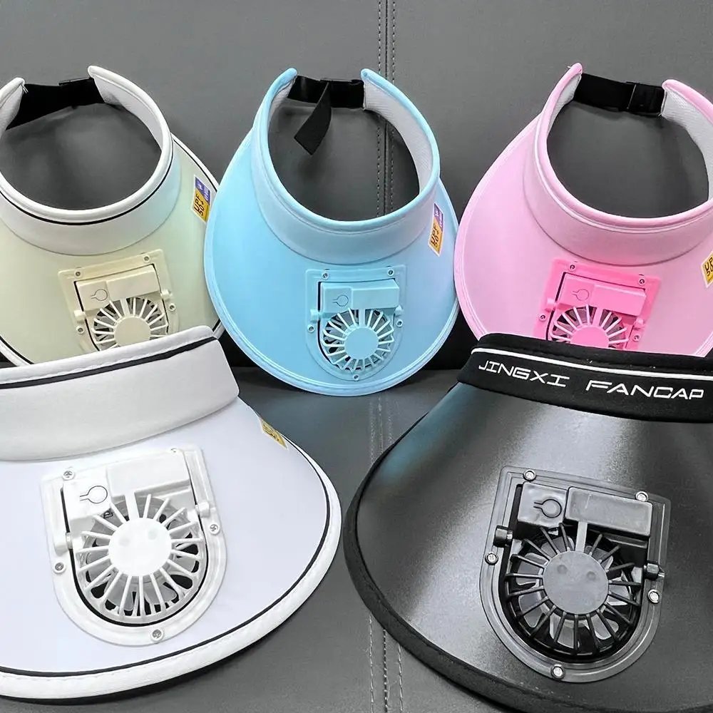 USB Fan Sun Visor Hat Outdoor Sun Protection