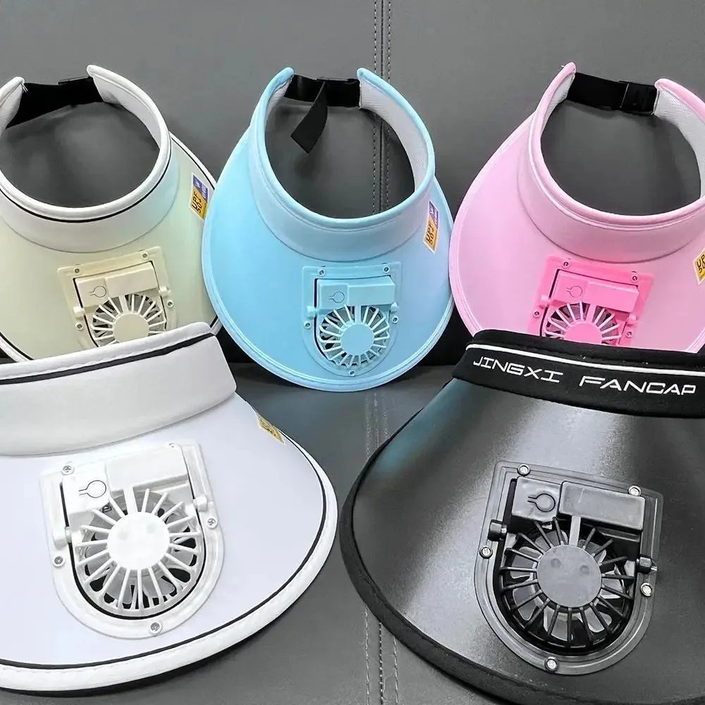 USB Fan Sun Visor Hat Outdoor Sun Protection
