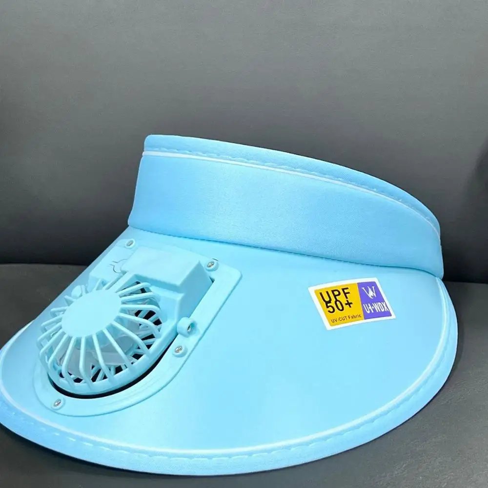 USB Fan Sun Visor Hat Outdoor Sun Protection