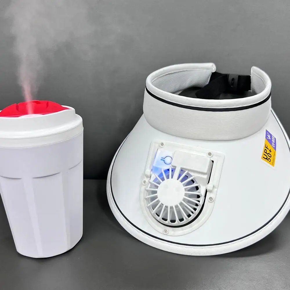 USB Fan Sun Visor Hat Outdoor Sun Protection