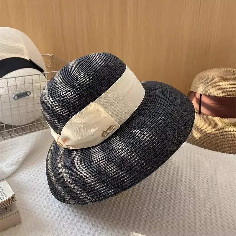 Women Vintage Straw Cloche Hat Summer Style