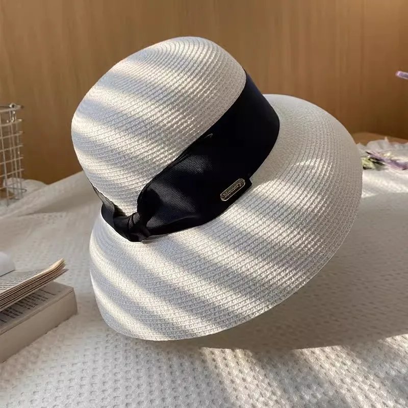 Women Vintage Straw Cloche Hat Summer Style