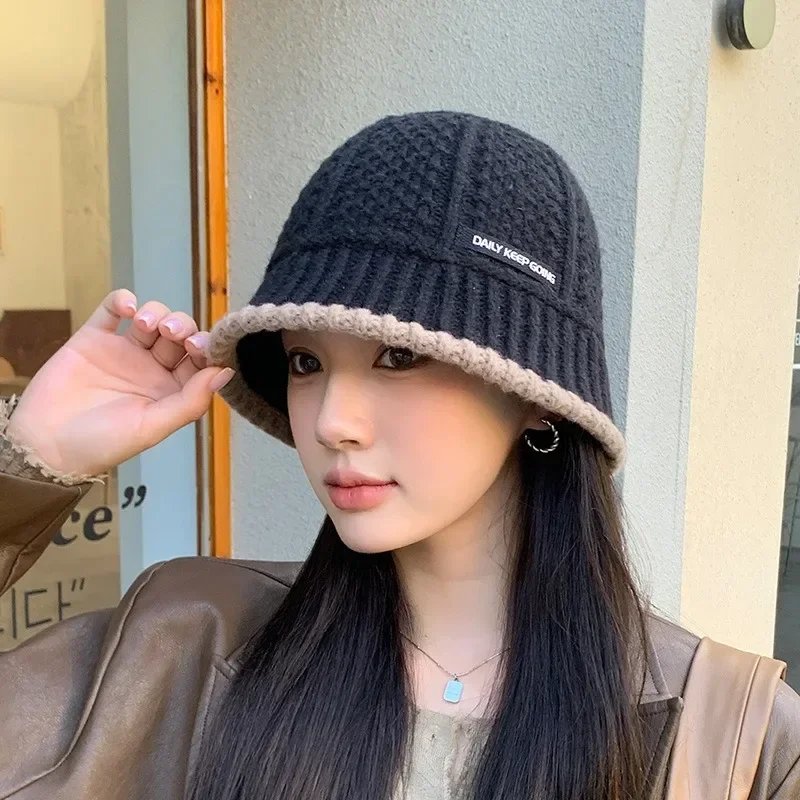Women's Warm Knit Bucket Hat
