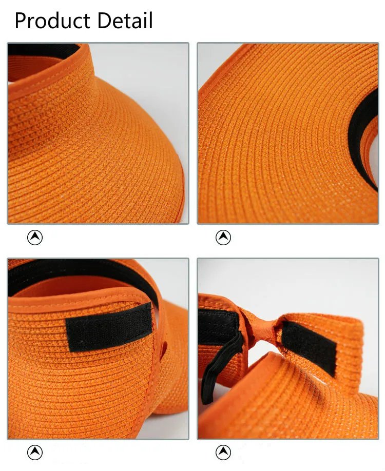 Foldable Wide Brim Visor Hat Foldable Wide Brim Visor Hat