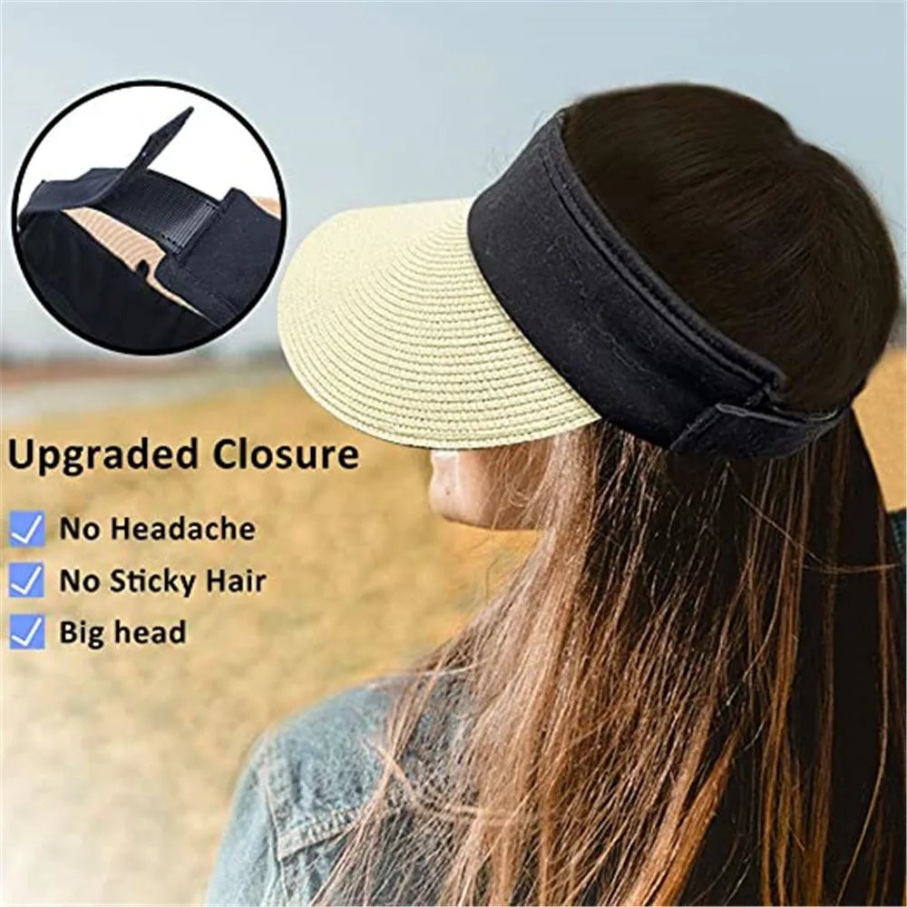 Roll-up Straw Visor