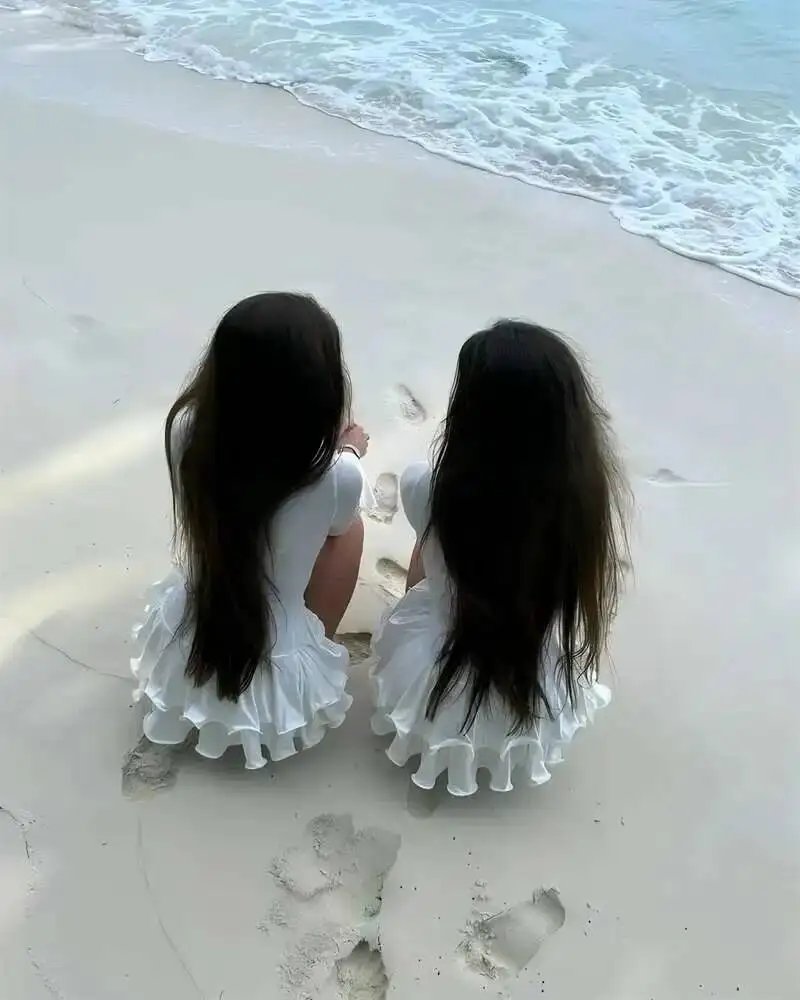 Flare Sleeve Ruffle V Neck Mini Dress A-Line Club Dress Flare Sleeve Ruffle V Neck Mini Dress A-Line Club Dress