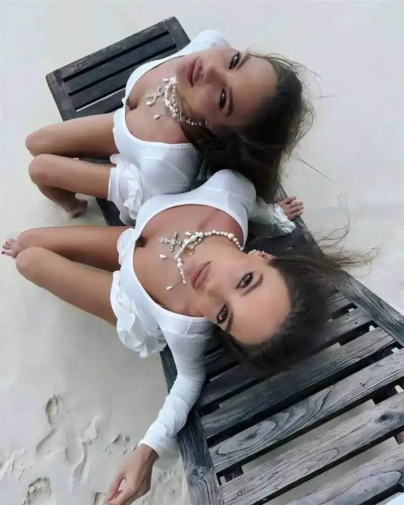 Flare Sleeve Ruffle V Neck Mini Dress A-Line Club Dress Flare Sleeve Ruffle V Neck Mini Dress A-Line Club Dress